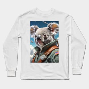 Winged Wonder Koala Long Sleeve T-Shirt